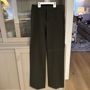 Banana Republic Straight Trouser pants, olive green, size 4